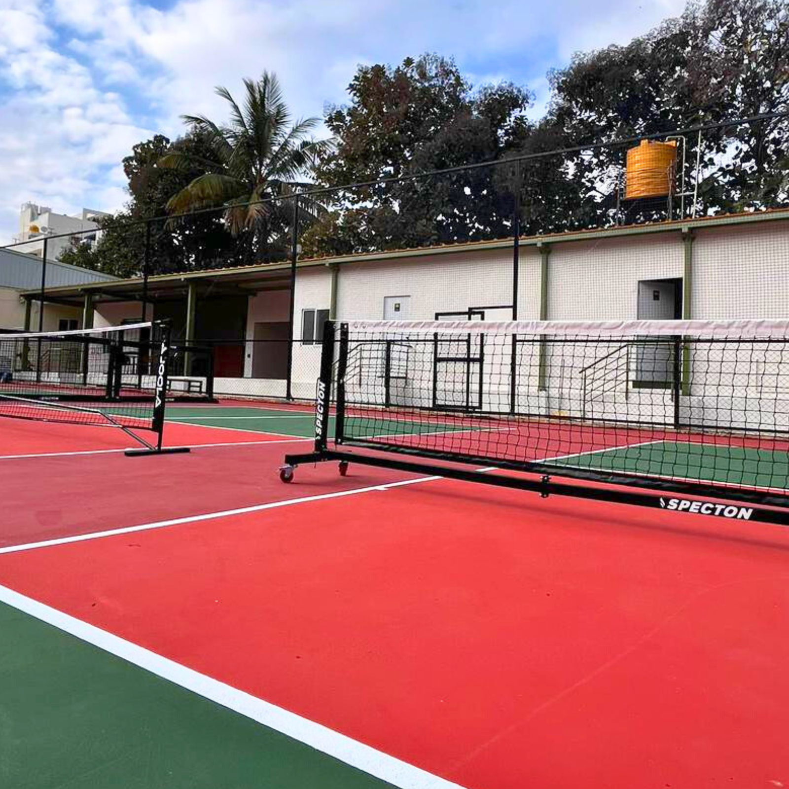 212° Club pickleball court