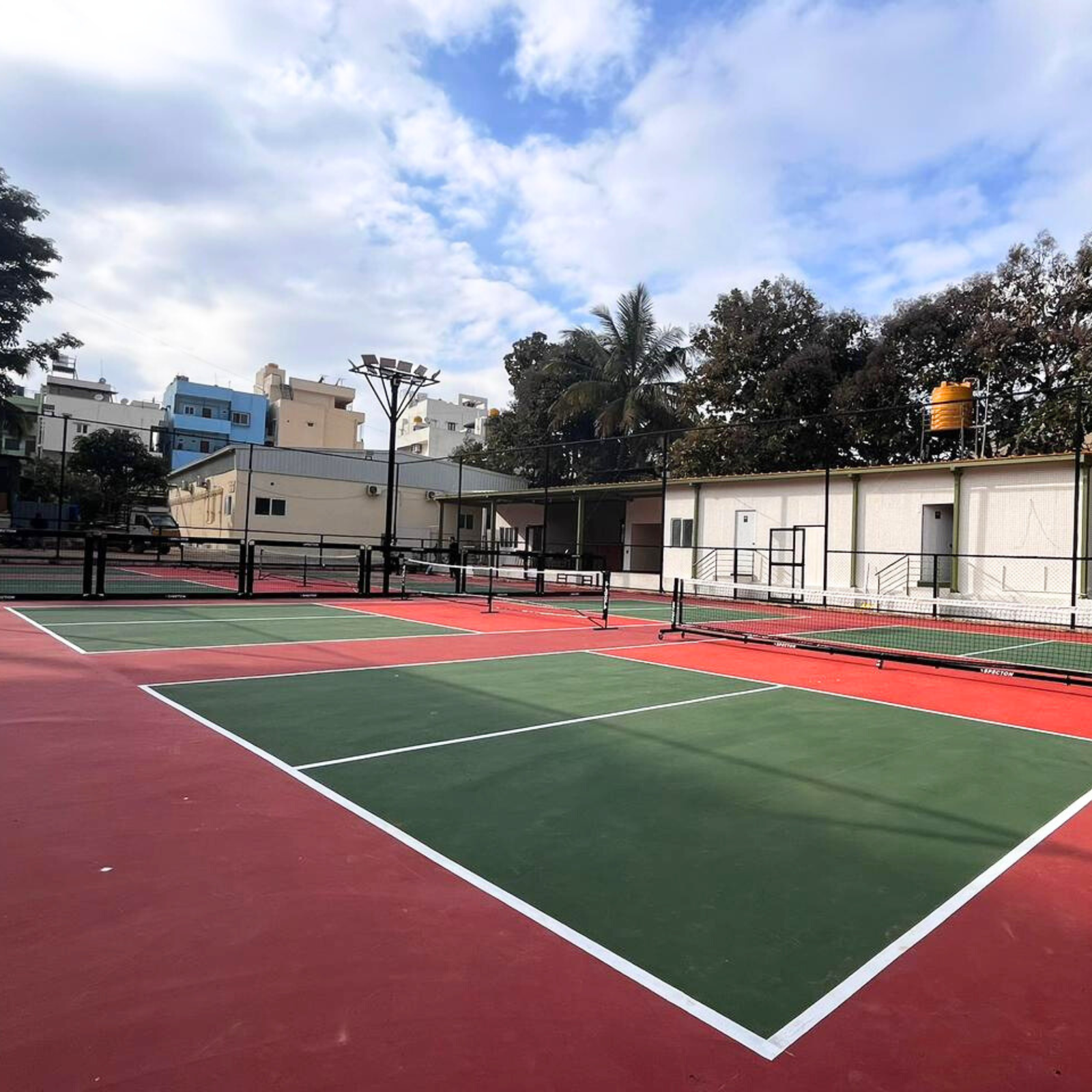 212° Club pickleball court